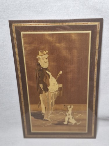 Vintage italian inlaid wood - italian,
