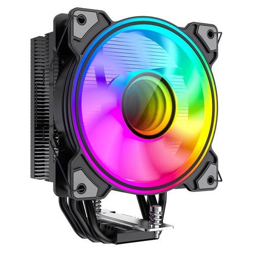 Gamemax black cpu cooler - black,