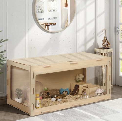 Coziwow large wooden hamster - large,