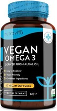 Omega 3 Algae Oil 2000mg 600mg