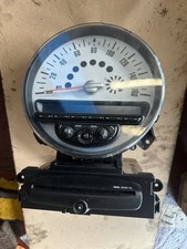 Mini Countryman Radio Stereo CD & Speedometer 2012 R60 OEM 9232432-02 3457050-02