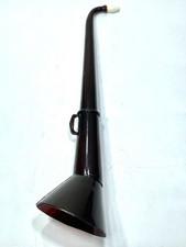 *RARE Red Antique Ear Trumpet Telescopic Stethoscope Plastic Celluloid 1901-1950