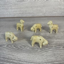 Vintage Playmobil Sheep x5 Bundle Moveable True Vintage Original Poseable