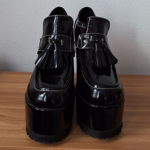Current mood black patent - mood,