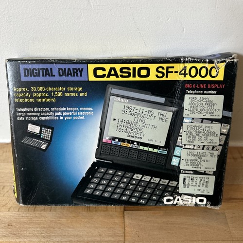 Casio digital diary 4000 - casio,