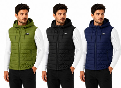 Men quilted padded gilet - men’s,
