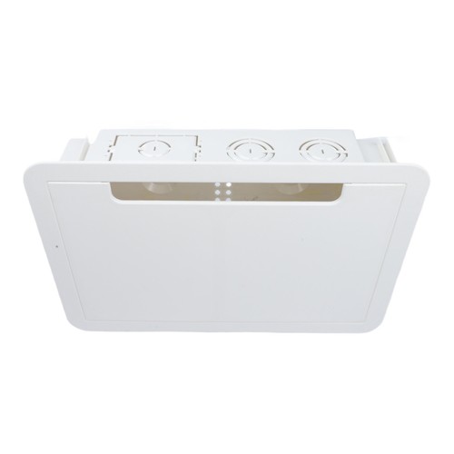 Recessed outlet and - recessed, tv