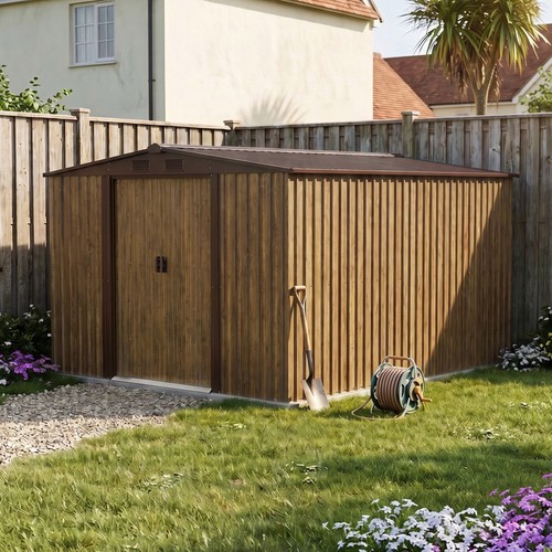 10x8ft metal garden storage - 10x8ft,