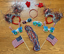 USA Red White Blue 18 pc Party