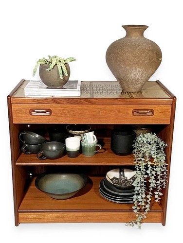 Vintage mid century plan - mid, g