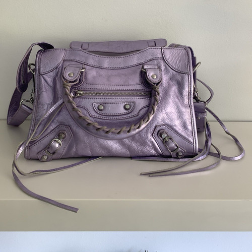 Balenciaga city small metallic - balenciaga,