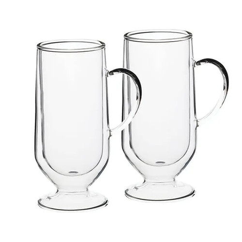 Cafetiere double walled - walled, set