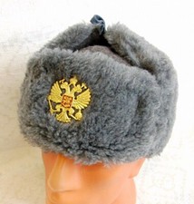 Russian Army Hat Winter Fur