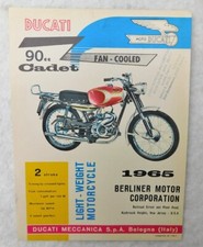 VINTAGE 1965 MOTO DUCATI