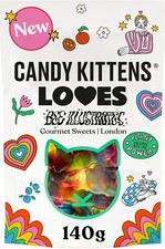Candy Kittens Loves Mixed Fruit Gourmet Sweets Specials Vegan Gummy Sweets 140g