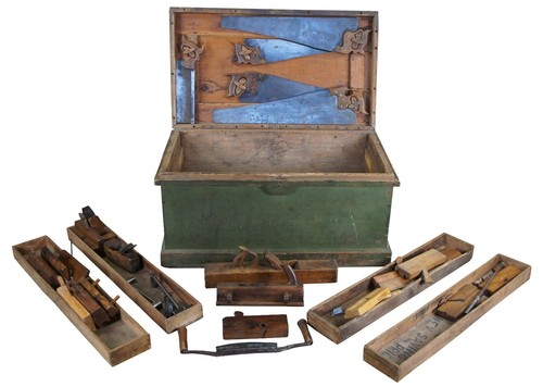1906 antique pine carpenters - antique,