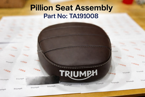 Pillion seat assembly - pillion,