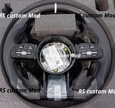 Carbon Fiber Flat Steering