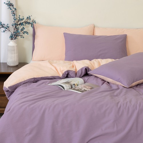 Reversible duvet cover set - duvet,