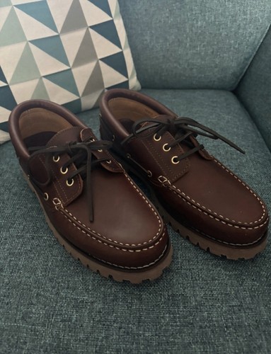 Loake boat shoes brown - bn,