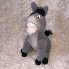 Talking Donkey shrek the third Rare Soft Toy 2007 Dreamworks