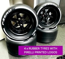 Full Set 4 x Rubber Printed