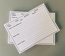 MOTOR MECHANICS JOB CARDS A5