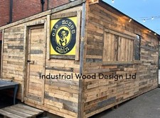 1m²-Reclaimed Pallet Wood FREE P&P - Wall Cladding Recycled Timber Rustic Boards