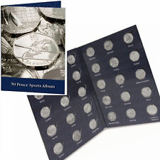 DISCONTINUED Olympic 50p Collector Coin Album for 29 Coins & Completer Medallion