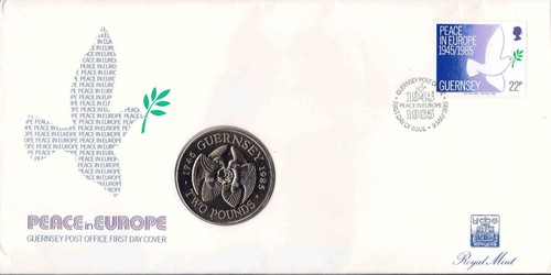 Guernsey 1985 two pounds - two,