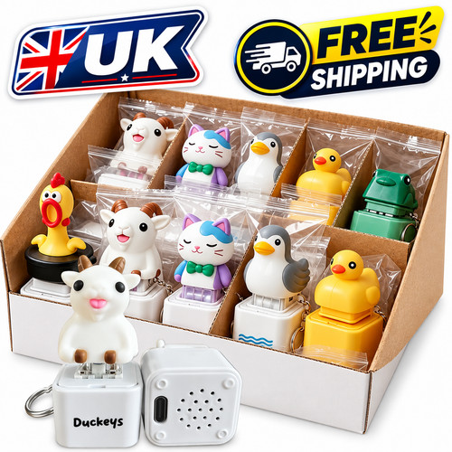 Led animal sound keychain - led,