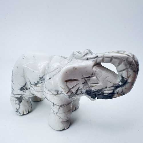 Vintage hand carved howlite - vintage,
