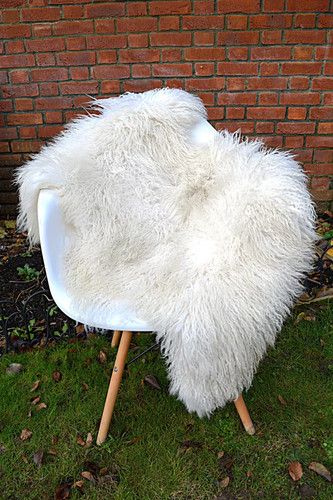 Sheepskin rug