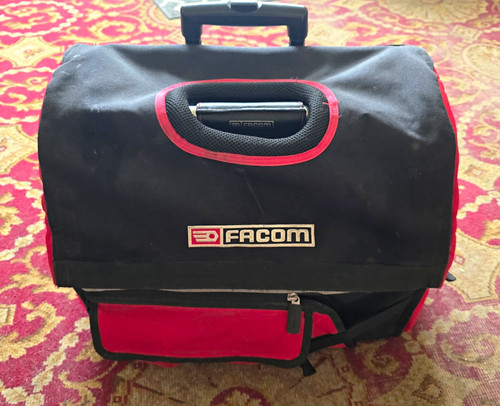 Facom black red - fabric, rolling
