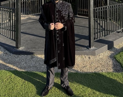 Men sherwani groom wedding - men's,