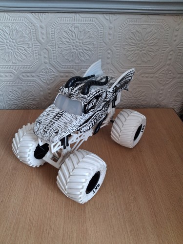 Monster jam white - monster, 1:24