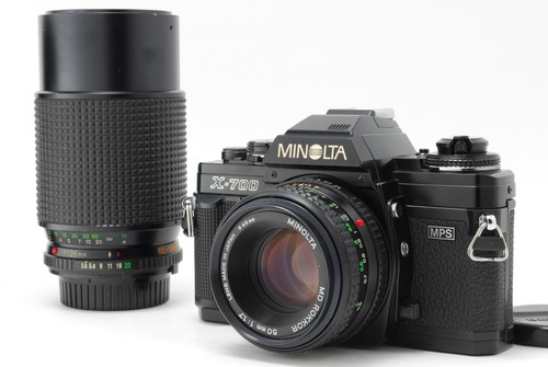 2lens minolta new x700 slr - x700,