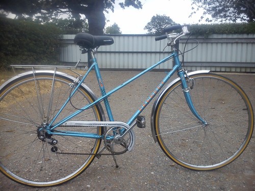 Vintage peugeot mixte road - vintage,