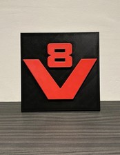 Scania V8 Badge - Old Style