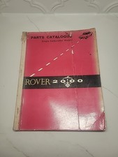 Parts Catalogue Rover 2000 TC