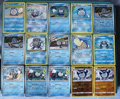 Pokemon tcg poliwag - poliwag,, poliwhirl
