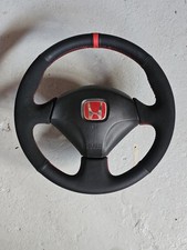 NEW LEATHER Honda Integra DC5 Civic Type R EP3 Accord CL7 OEM Steering Wheel NEW