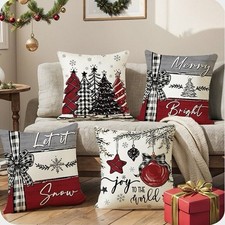 4 Pack Christmas Pillow