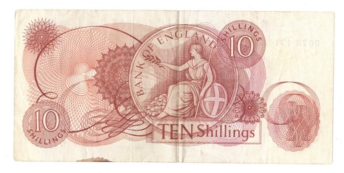 Vintage bank england ten - bank, of