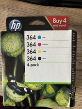 HP 364 Ink Cartridge Printer 4-Pack N9J73AE Sealed Genuine Original