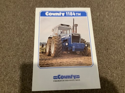 County 1184 tractor sales - tw,
