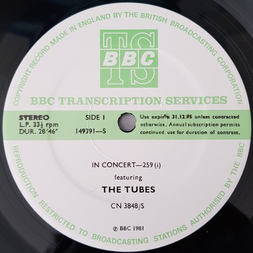 The tubes concert 259 - -, concert-259