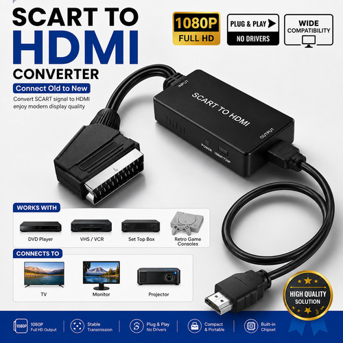 Scart hdmi converter audio - scart,