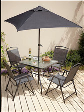 Miami Charcoal 6 Piece Garden