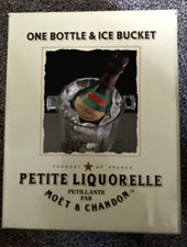 Vintage Moet Chandon PETITE LIQUORELLE bottle&ice bucket